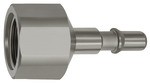 Nippel für Kupplungen NW 6, ISO 6150 C, Edelstahl, G 1/8 IG