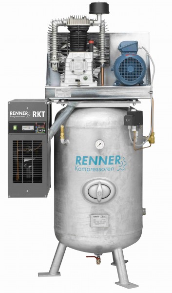 RENNER senkrecht stehender Kolbenkompressor RIKO H 960/270 ST-KT