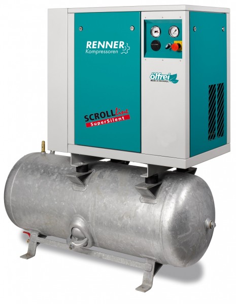RENNER SCROLL-Kompressor SLD-S 1,5 mit 250 Liter Druckluftbehälter