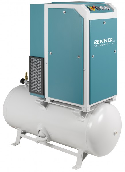 RENNER Schraubenkompressor RSD-PRO 11,0 mit 250 Liter Druckluftbehälter