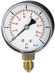 Standardmano »pressure line« G 1/4 unten, 0-16,0 bar/235 psi, Ø63